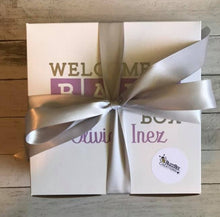 Load image into Gallery viewer, Welcome Baby Box Light Purple