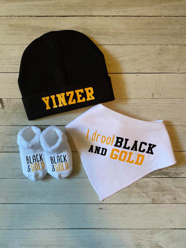 Pittsburgh Baby Accessories Set