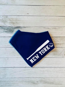 Baseball Bandana Bib Customized