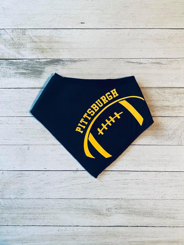 Football Bandana Bib Customized