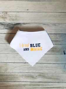 Blue and Maize Accessories Set