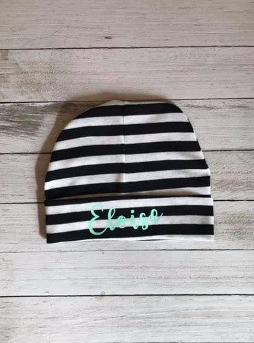 Personalized Baby Hat - Script