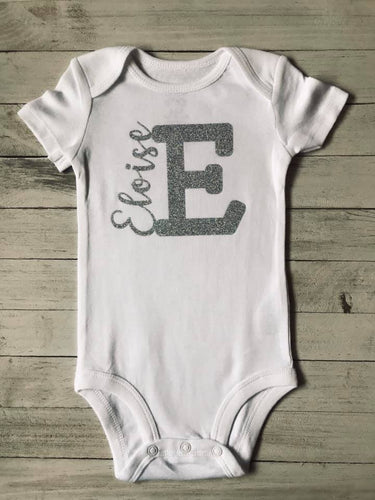 Monogram Baby Bodysuit