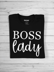 Boss Lady Mini Boss Mommy and Me Shirts