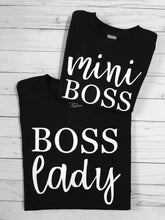 Load image into Gallery viewer, Boss Lady Mini Boss Mommy and Me Shirts