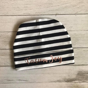 Personalized Baby Hat - Script