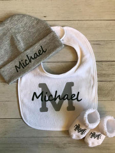 First and Middle Name Personalized Gift Set