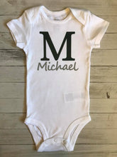 Load image into Gallery viewer, Monogrammed Bodysuit
