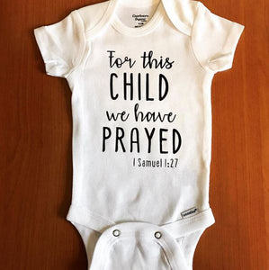 For This Child We Have Prayed