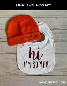 Personalized Baby Accessories Set