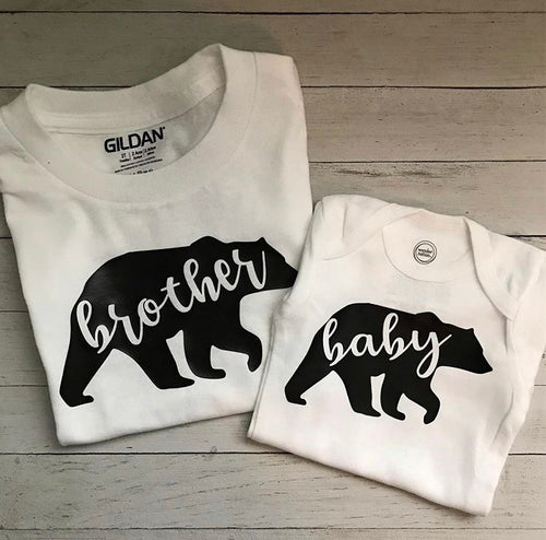 Brother Bear and Baby Bear Set