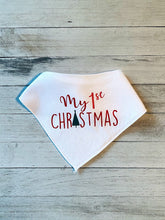 Load image into Gallery viewer, My 1st Christmas Bib