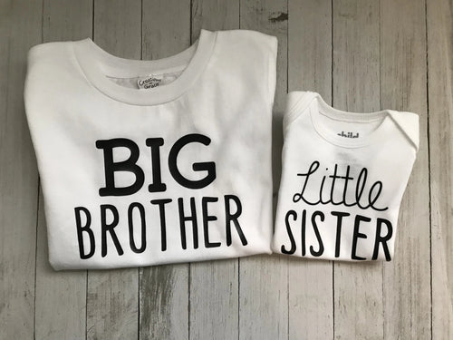 Big Brother and Little Sister Set